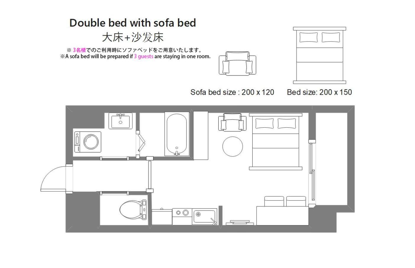 Shirakabanoyado - Nipponbashi 日本橋, 3 Mins Walk To Dendentown Aparthotel Osaka Buitenkant foto